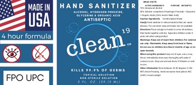 Wrap Around Label (Clean19 Wrap Around)